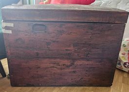 Coffre en bois