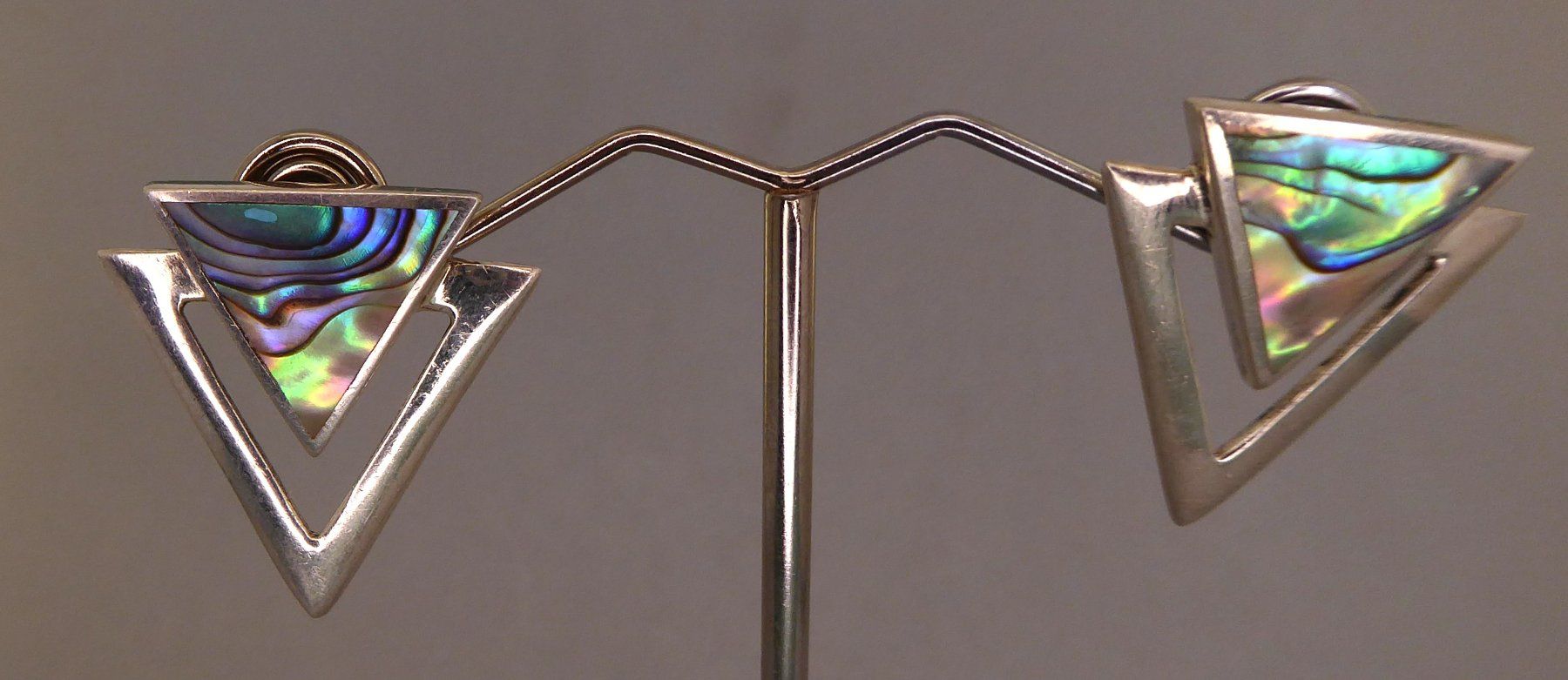 Ohrringe & -stecker: Ohr Stecker 925 Silber mit Perlmutter – Gebraucht aus Muri AG von Lineli2020