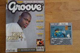 Groove Magazine nov. 2001 + CD Kery James Saïan Supa Crew...