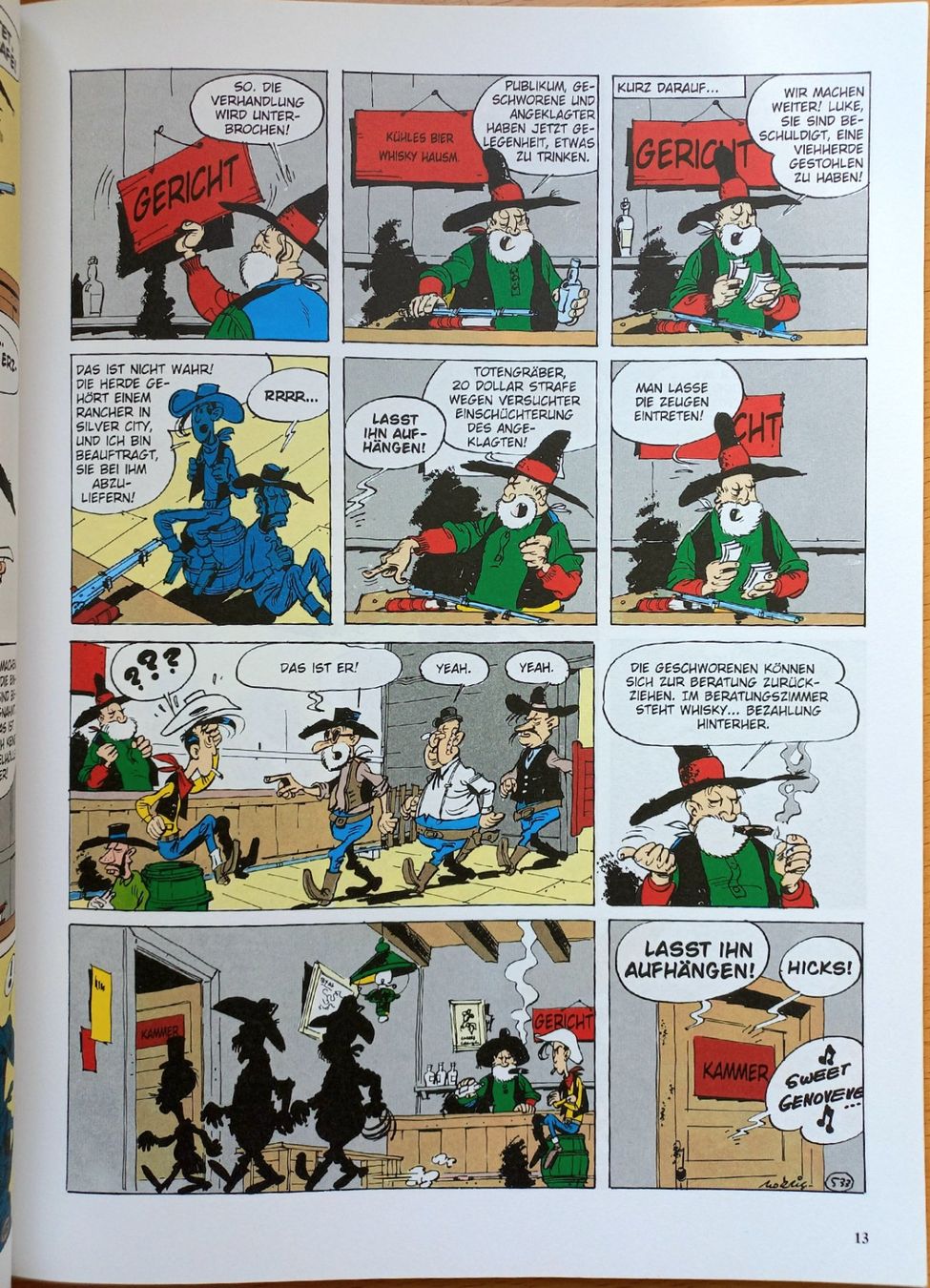 Comics: Comic - Lucky Luke 31 - Der Richter – Neu (gemäss Beschreibung) aus Niederuzwil von lubimaja 2