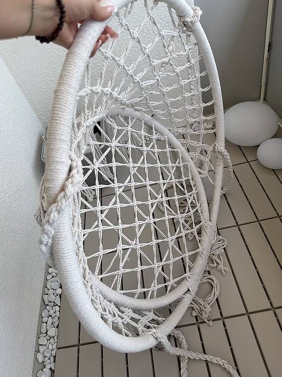 Poltrone pensili da giardino: Jysk Hängesessel Beige "Nittedal" – Usato da Olten venduto da leoniee290118