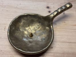 Kerzenhalter Messing massiv 