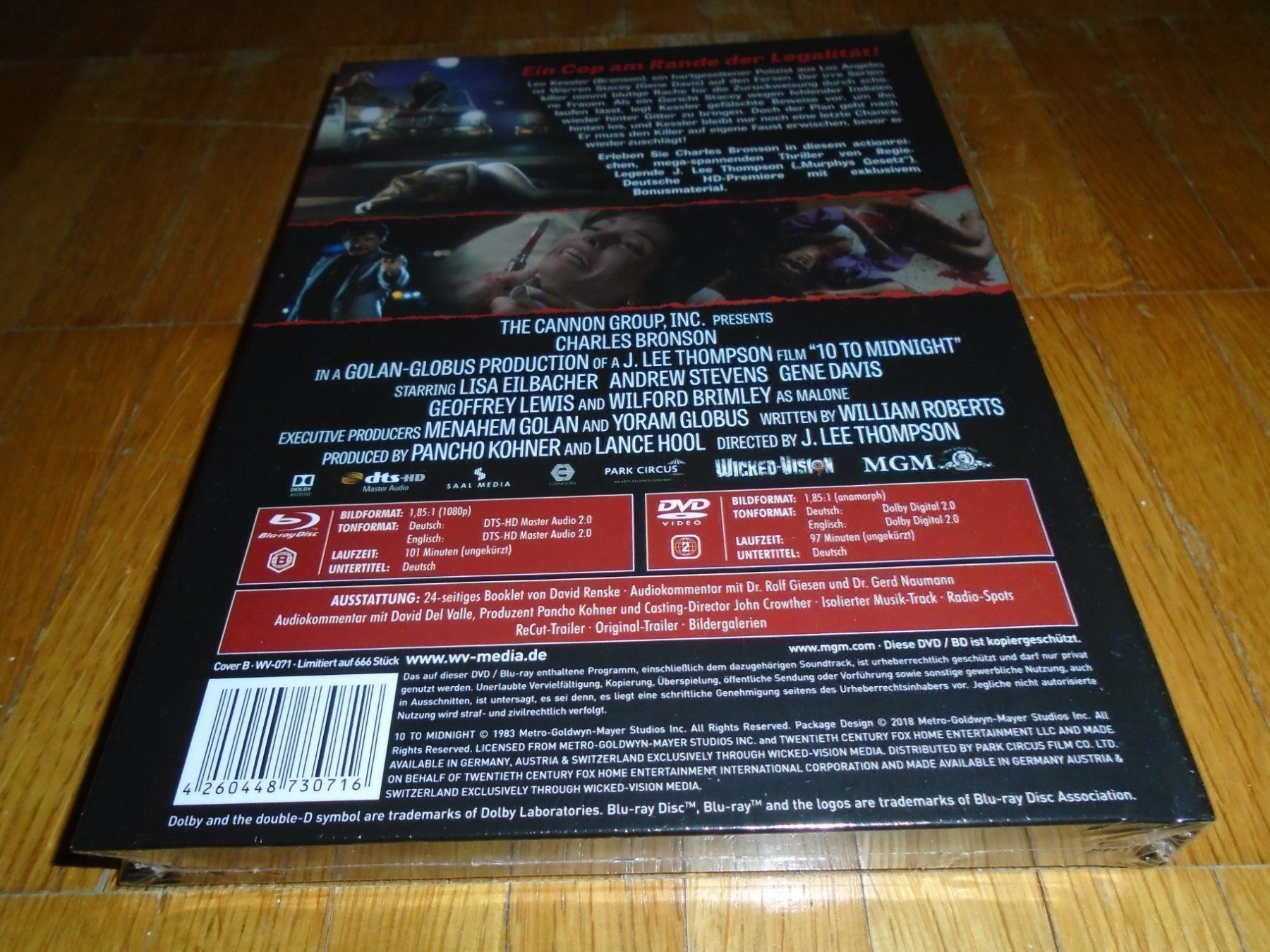 Alle DVDs: 10 to Midnight - Ein Mann wie Dynamit - B - UNCUT – Neu und originalverpackt aus Basel von havsok 1
