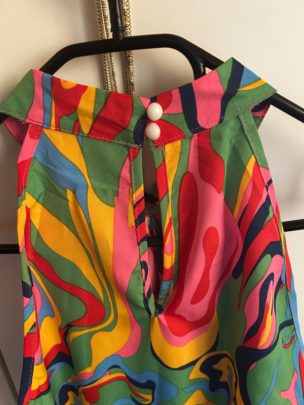 Camicette: Alles 10.-Bluse bunt mit Hochkragren gr s/m – Nuovo (secondo la descrizione) da Scherz venduto da Mandarine8 2