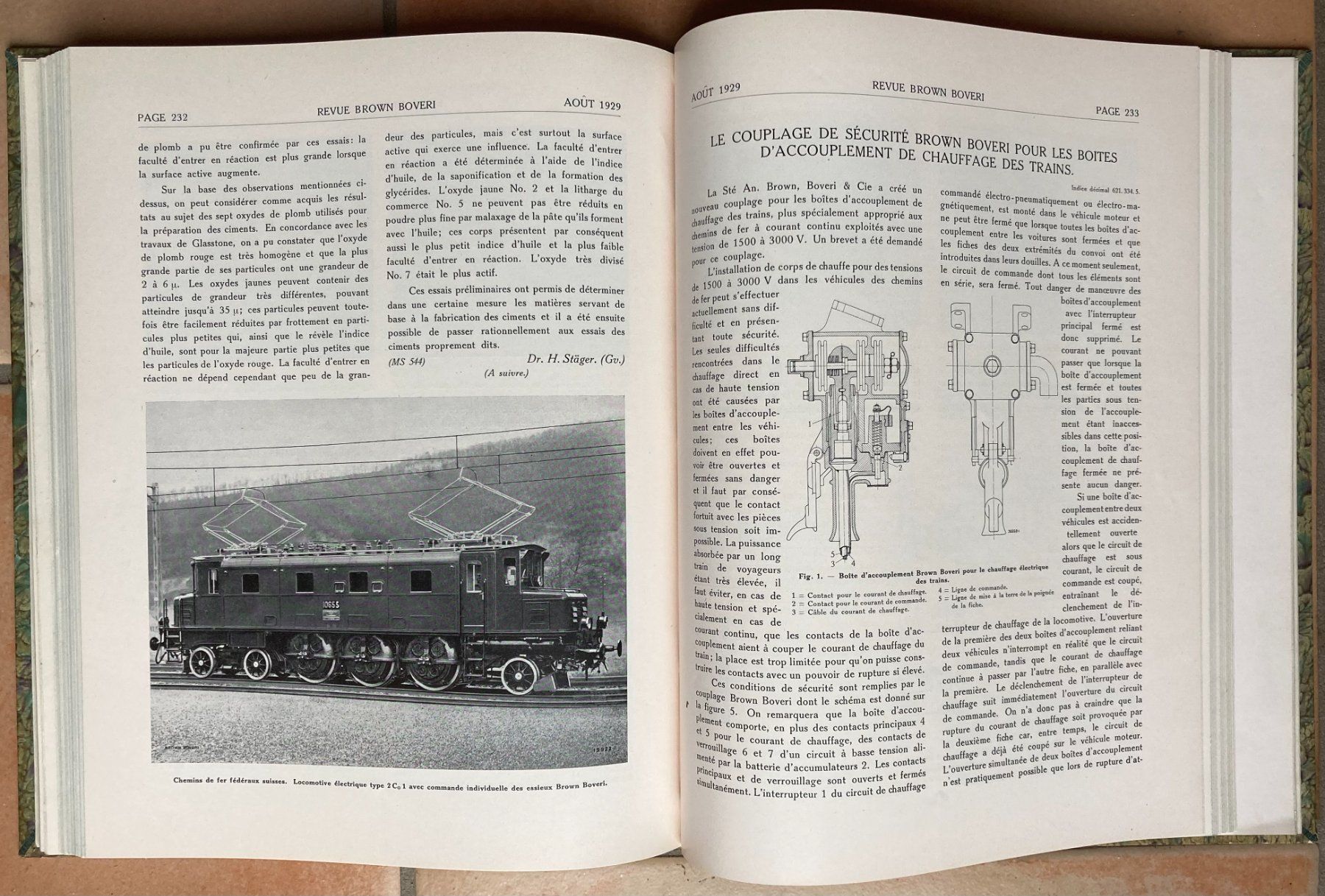 Riviste & Magazine: Revue B.B.C. 1929 - complet (12 numéros) – Usato da Versoix venduto da HELVETICA_1 4