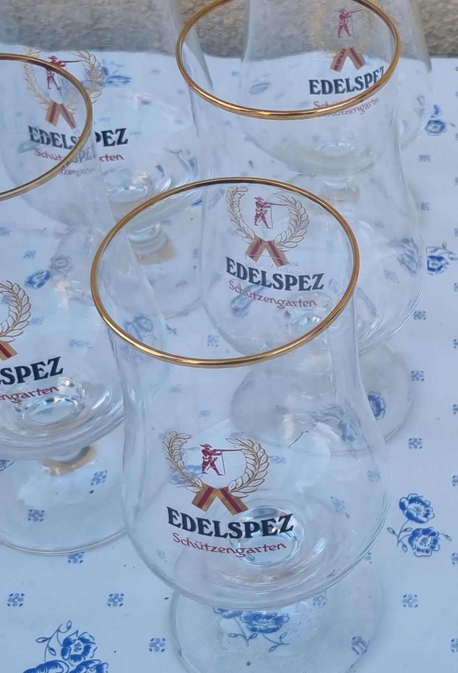 Verres: 11 Edelspez Biergläser Schützengarten – D'occasion à Illighausen par Flomi50 2