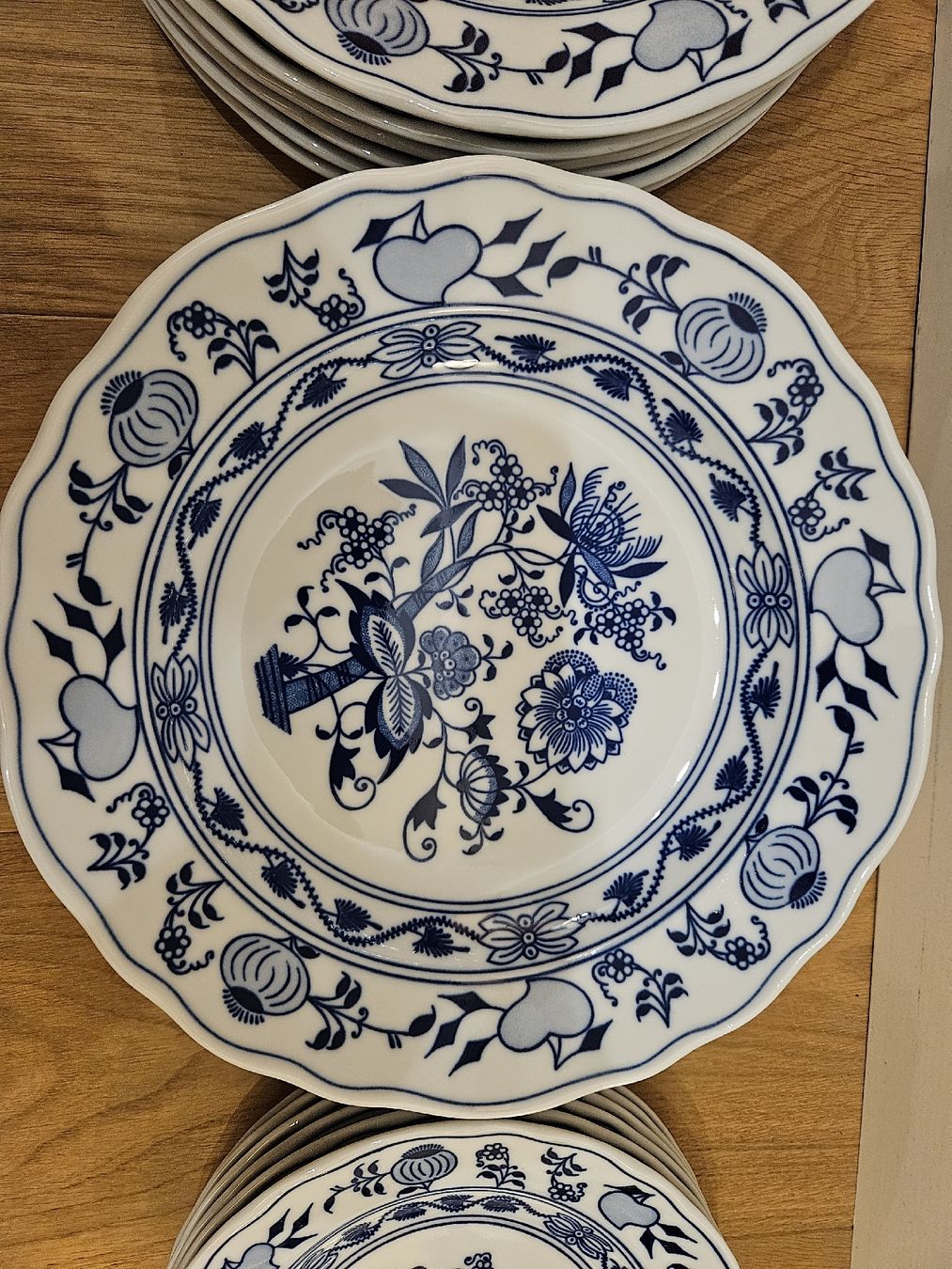 Set di piatti: Zwiebelmuster Teller 18 Stk Set – Nuovo e nell'imballaggio originale da Sargans venduto da Chicco051 5