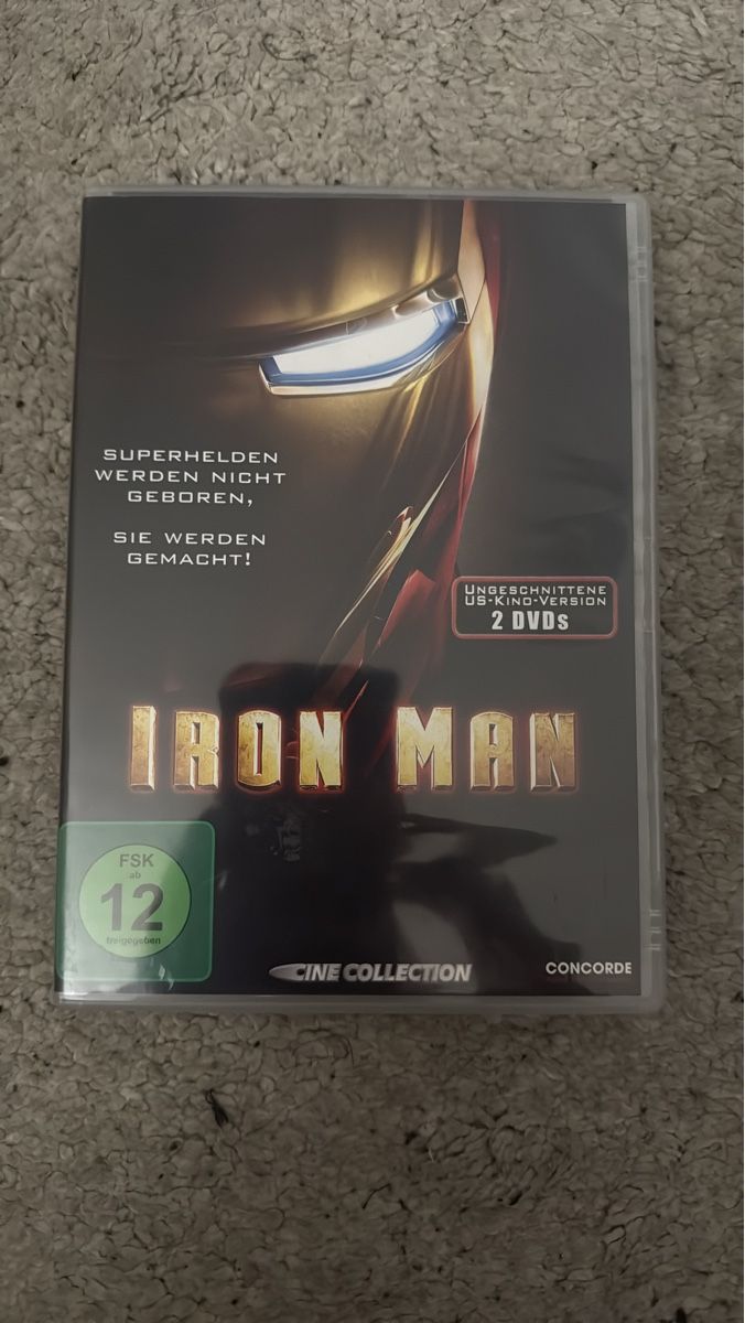 Tutti i DVDs: Iron Man 2 DVDs ungeschnittene US-Kino-Version – Nuovo (secondo la descrizione) da Herisau venduto da Pat_Wi88