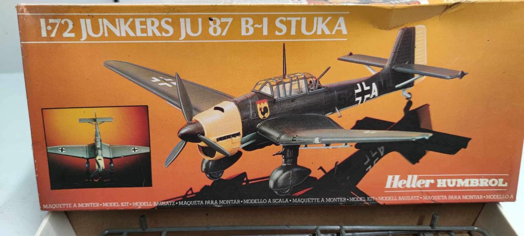 Heller Kit di modellismo & Modellini statici: 1.72 Junkers JU 87 B-I Stuka – Usato da Bühler venduto da comaneci 1
