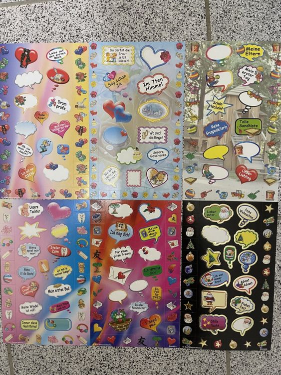 Foto-Sticker: zum Verzieren von Fotos + für Fotoalben | Kaufen auf Ricardo