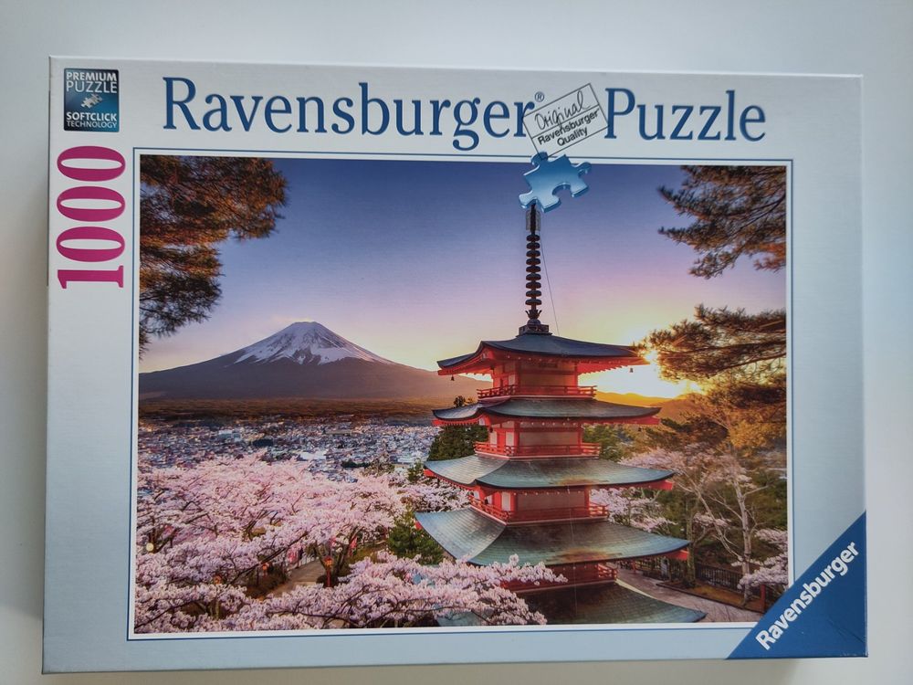 Puzzle 1000 Ravensburger Mount Fuji (Gebraucht) in Biel/Bienne für CHF ...