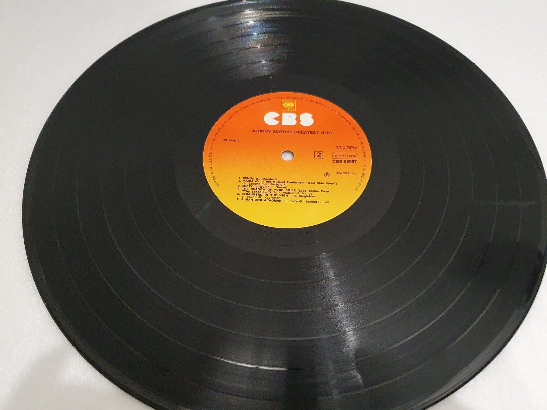 Dischi in vinile: Johnny Mathis – Johnny Mathis' Greatest Hits / 2 LP`s – Usato da Uster venduto da Vinyl-Leidenschaft 5