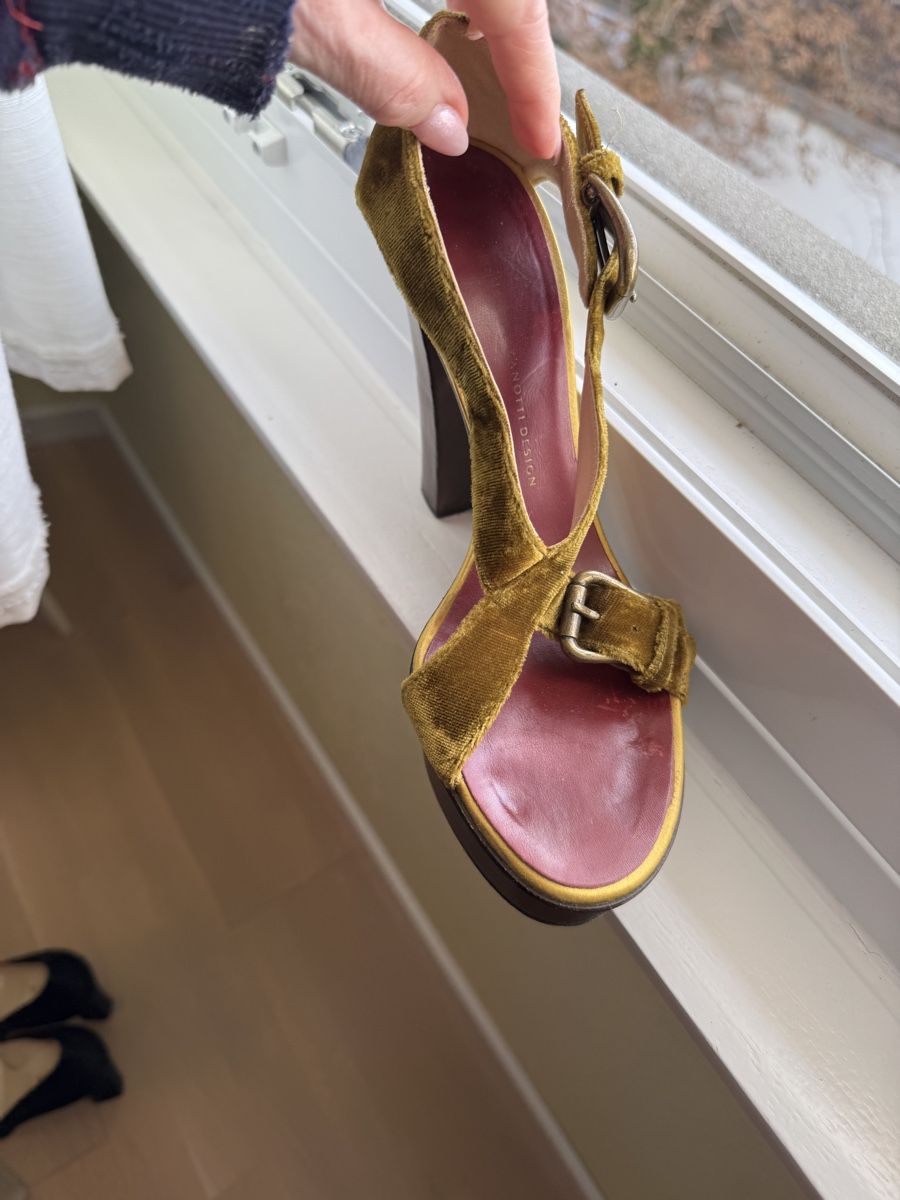 Zanotti Damenschuhe: Giuseppe Zanotti strappy block heel – Gebraucht aus Zürich von Turkeykitty 4