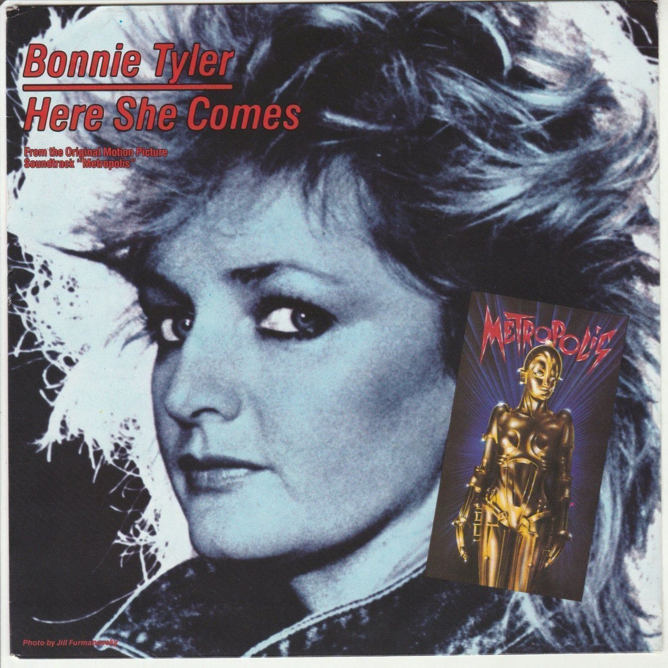 Schallplatten: Bonnie Tyler - Here she comes (Giorgio Moroder) 7" Vinyl – Gebraucht aus Tübach von JamesStone