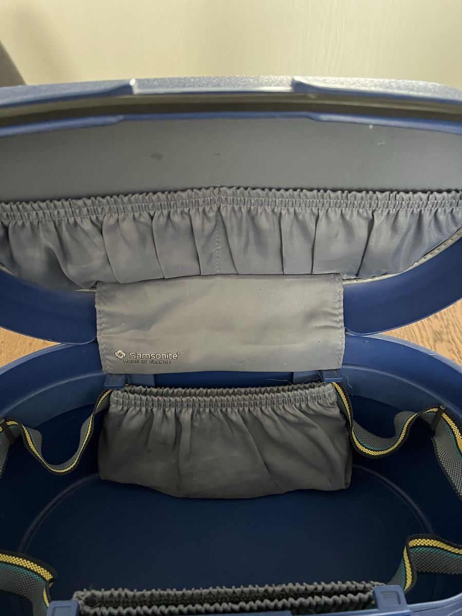 Samsonite Reisekoffer: Samsonite Kosmetikkoffer, Hartschale, Blau, Vintage! – Gebraucht aus Buchrain von Kubi29 5