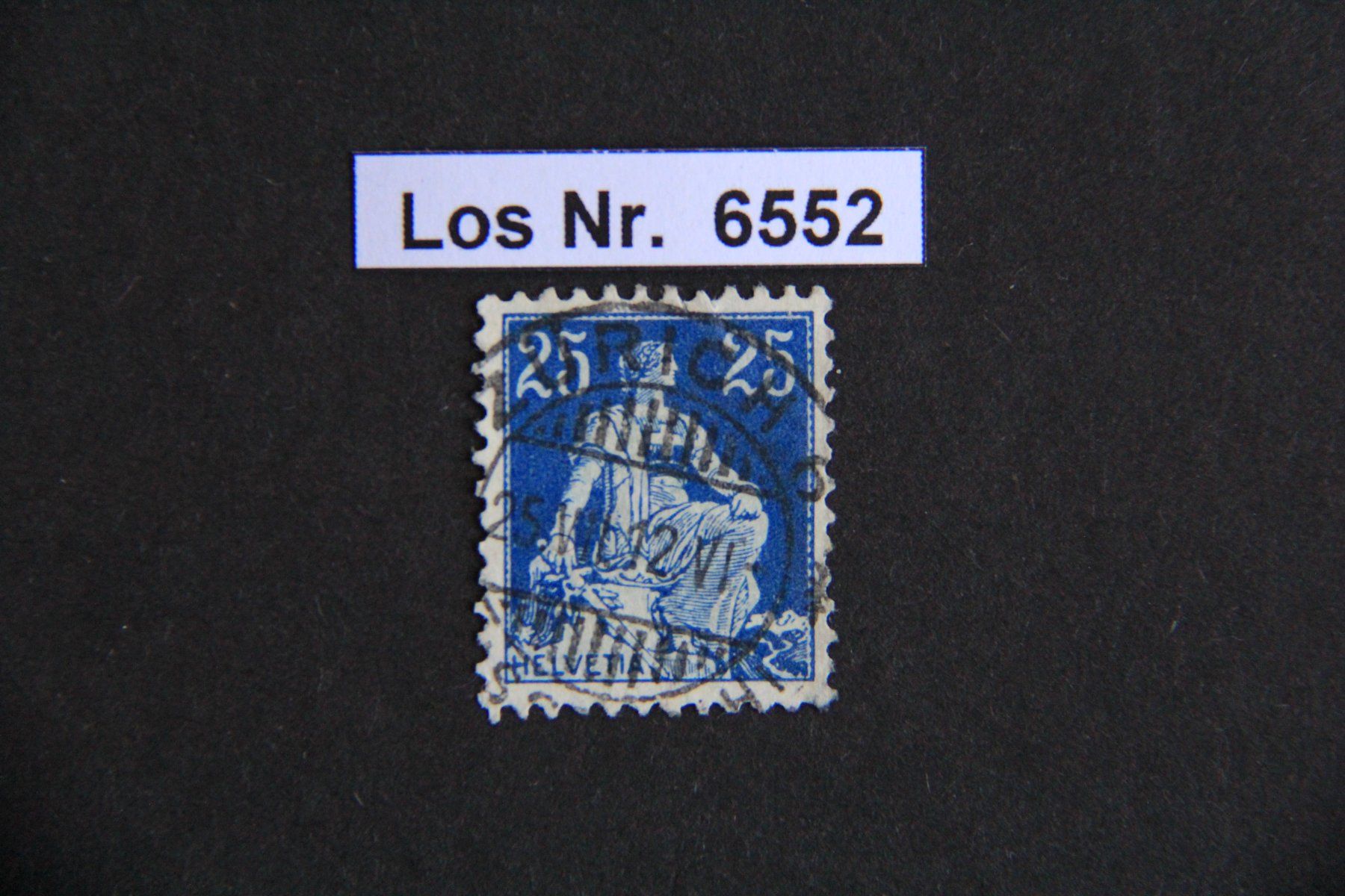 Alle Briefmarken: CH 1908 sauberer Vollstempel                        Los 6552 – Gebraucht aus Volken von jukon65