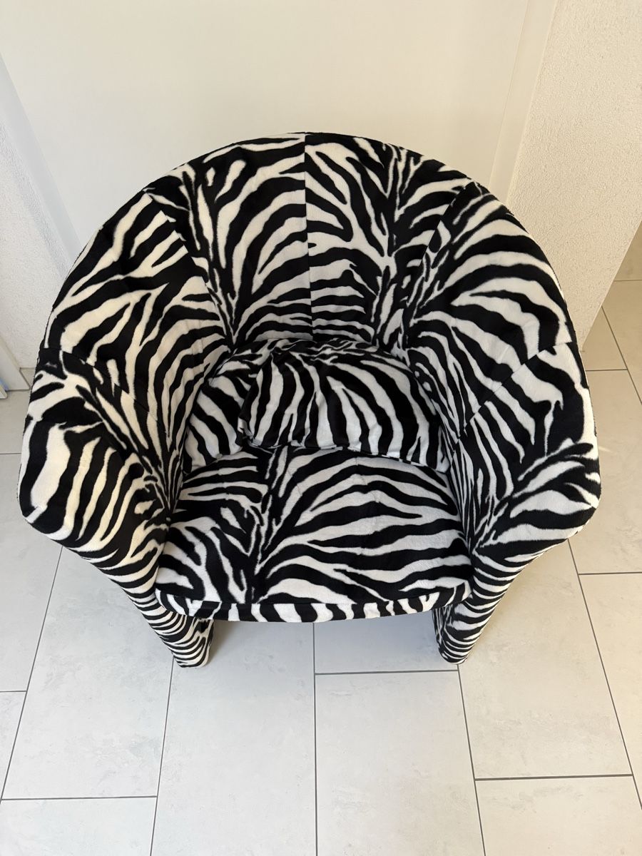 Sessel: Designer Zebra-Sessel  – Neu (gemäss Beschreibung) aus Münsingen von energystar15 3
