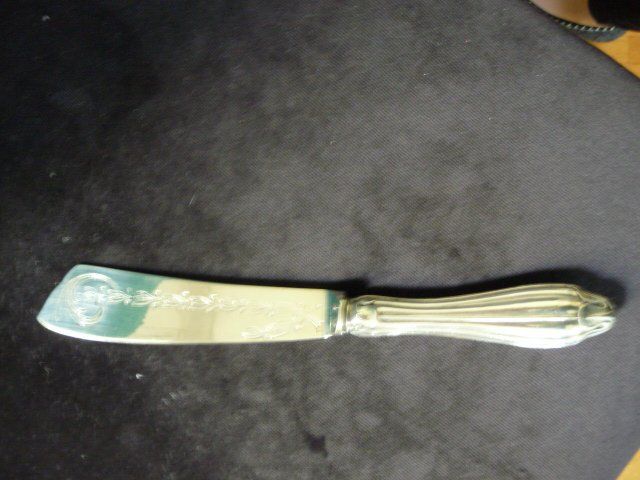 Posate: antikes Tortenmesser  Silber 800 – Usato da Langenthal venduto da arcenciel01
