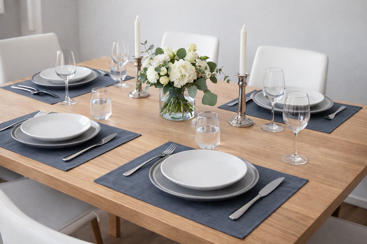 Altra biancheria da tavola: Tischset Grau Modern 33x48 Baumwolle – Nuovo (secondo la descrizione) da Fully venduto da VaneaSelection