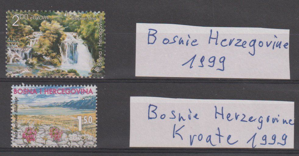 Tutti i francobolli: Bosnie-Herzégovine 1999 – Nuovo e nell'imballaggio originale da Crans-Montana venduto da kira56 2