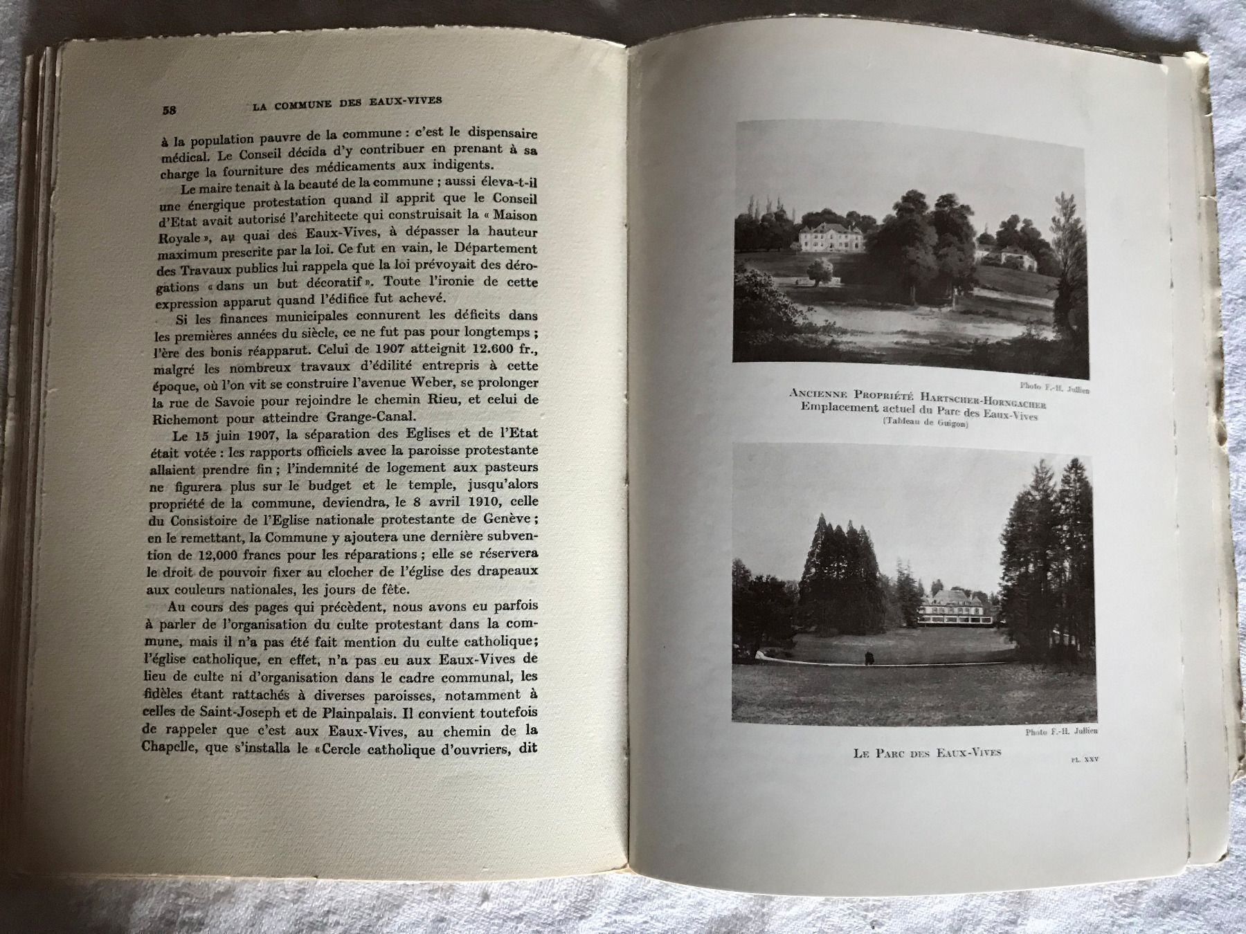 Libri: La commune des Eaux-Vives de 1798 à 1930 – Usato da Ste-Croix venduto da mjmg 5