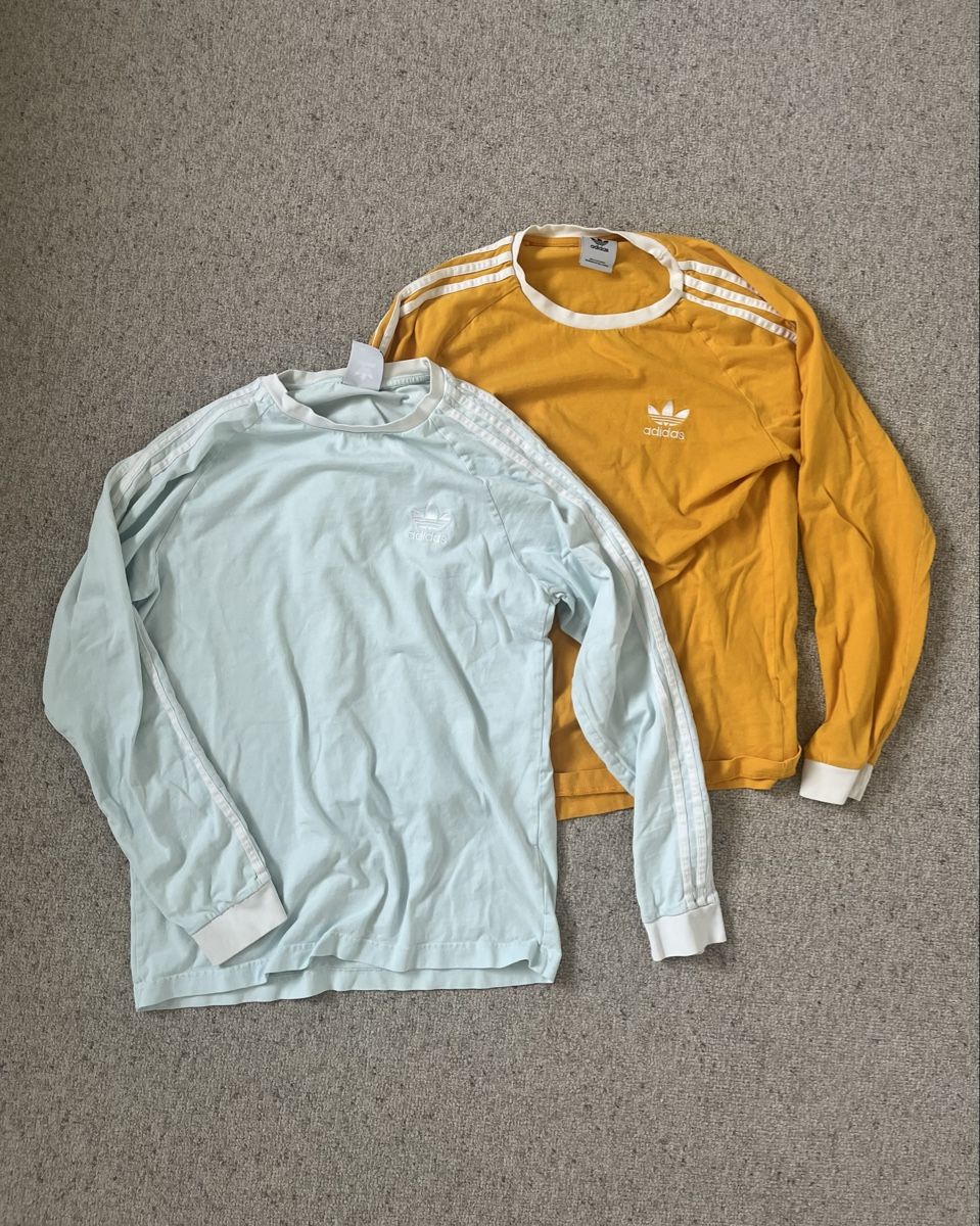 Adidas T-shirt: 2 Adidas Langarmshirts longsleeve – Usato da Mönchaltorf venduto da Rofi7