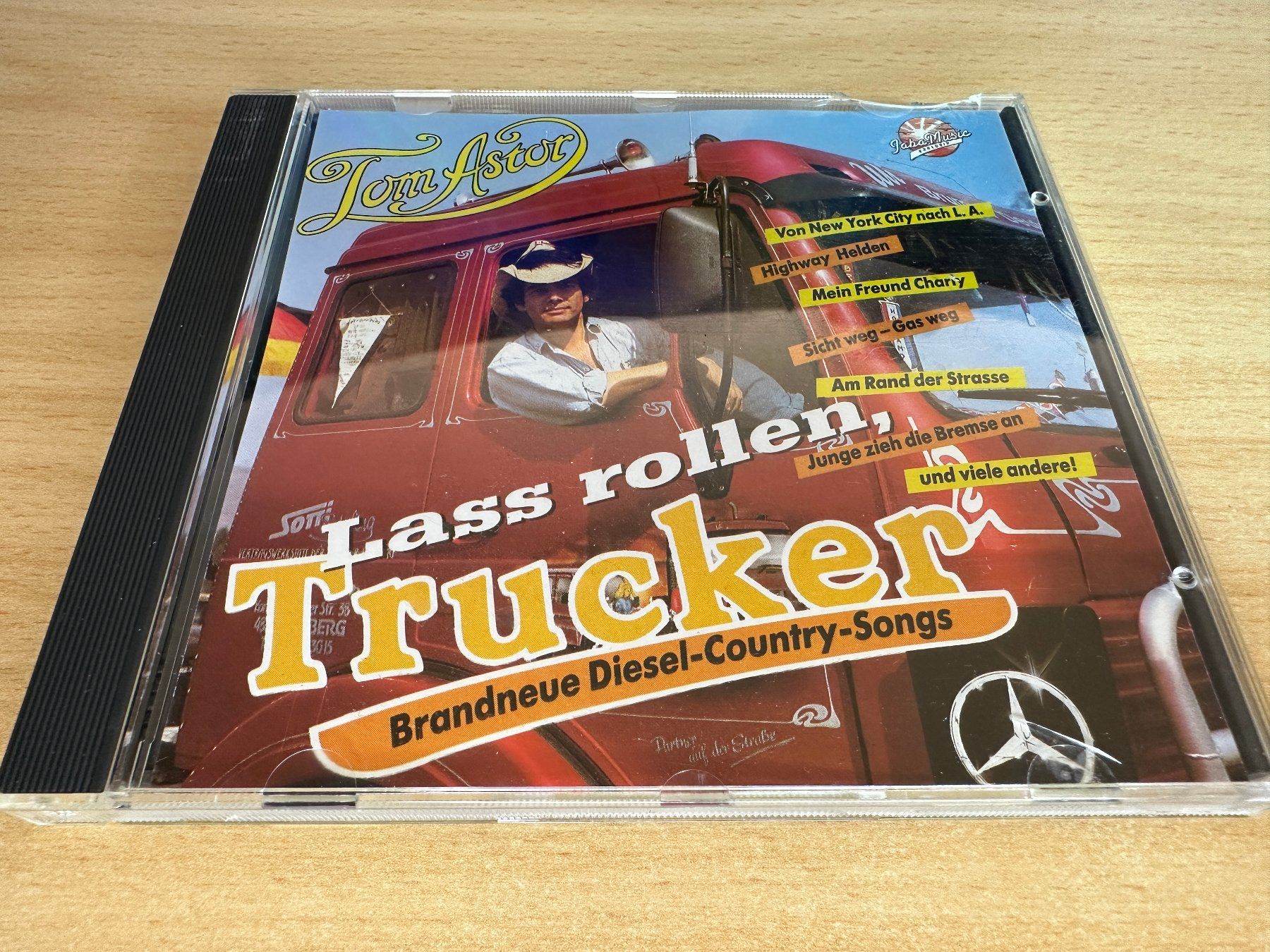 CD: Tom Astor – Lass Rollen, Trucker! – Usato da Rikon im Tösstal venduto da Alpenmutz