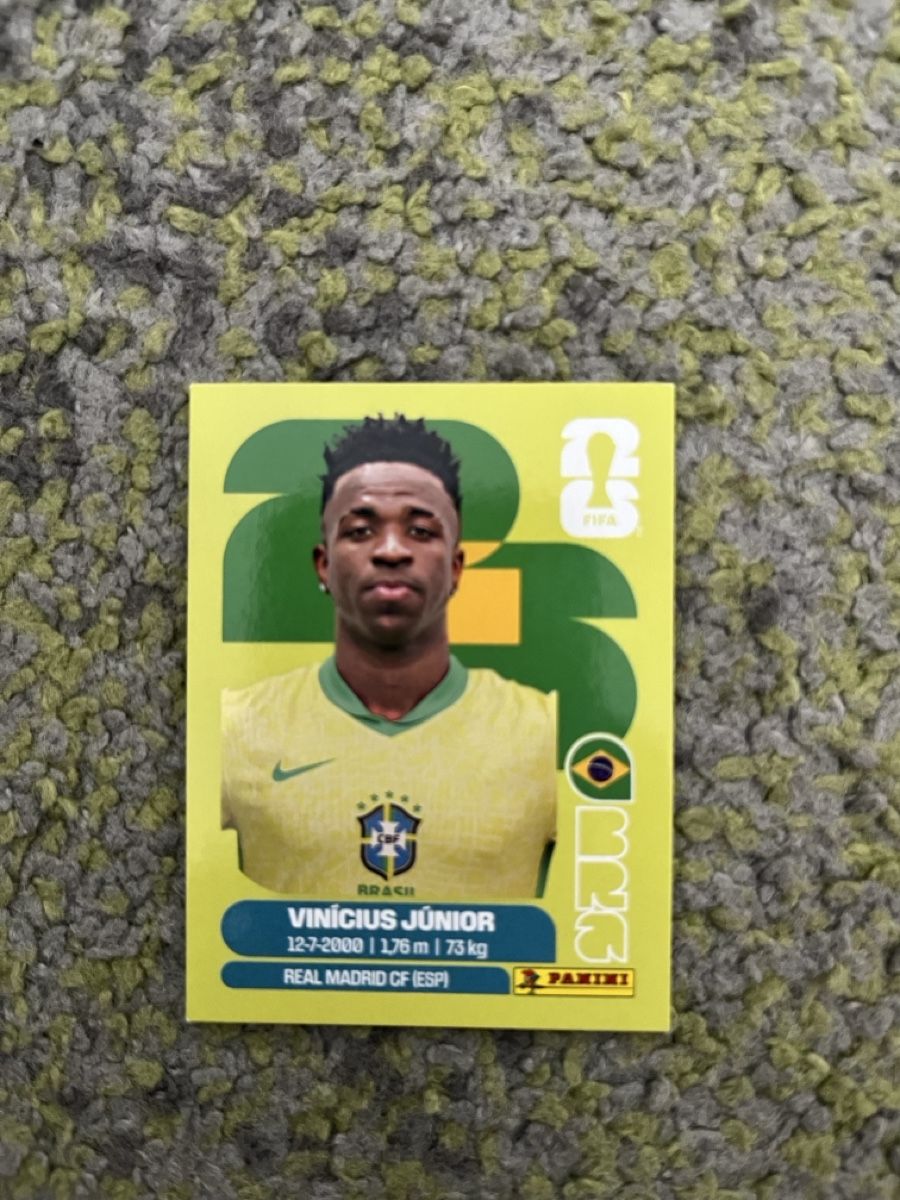 Panini Cartes à collectionner: Panini WM 2026 - BRA14 - Vinicius Junior – Neuf (Voir description) à Stäfa par greety1981