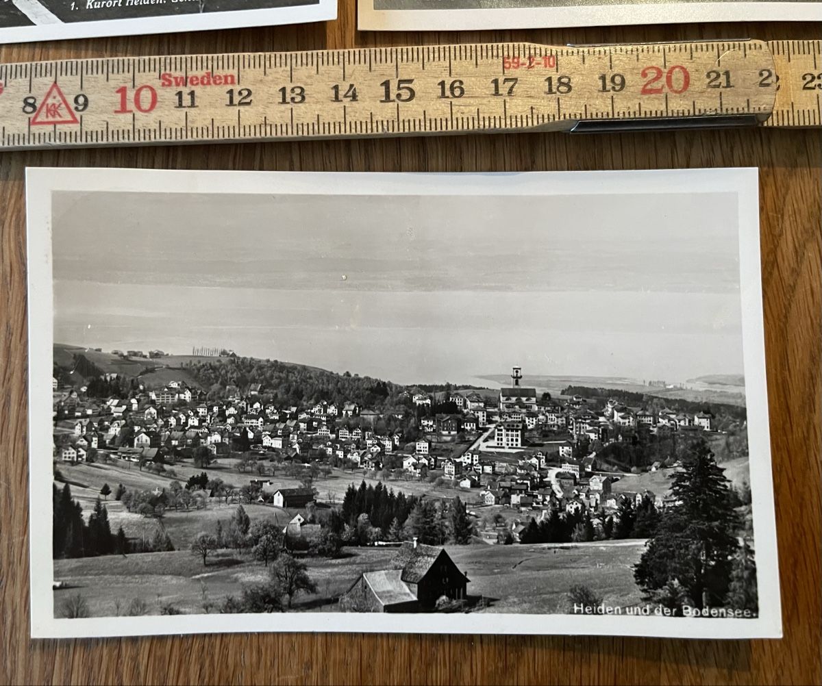 Cartoline postali: Antike Ansichtskarte Appenzeller Heiden – Usato da Waldstatt venduto da Cremschnitte 4