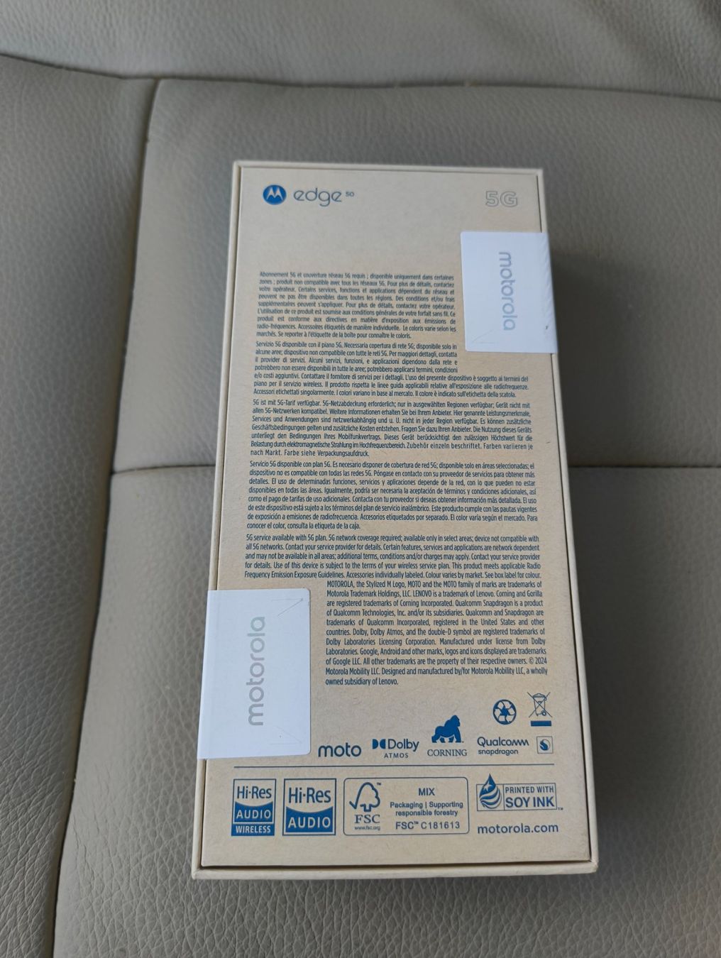 Motorola Telefoni cellulari / Smartphones: Motorola edge 50  12GB/512GB – Nuovo e nell'imballaggio originale da Hitzkirch venduto da kiaopirus 1