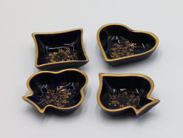4x Vide-poches vintage Couleuvre France