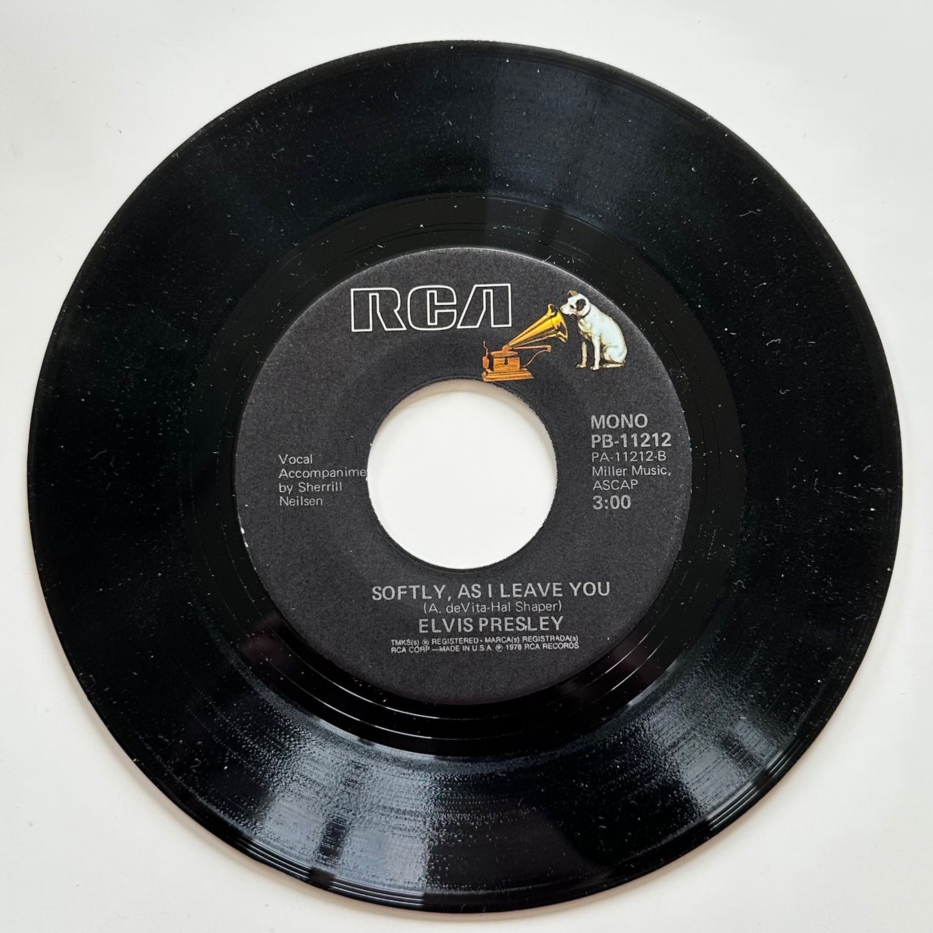 Dischi in vinile: Elvis - Single - Unchained Melody (USA) – Usato da Etzwilen venduto da presley3577 3