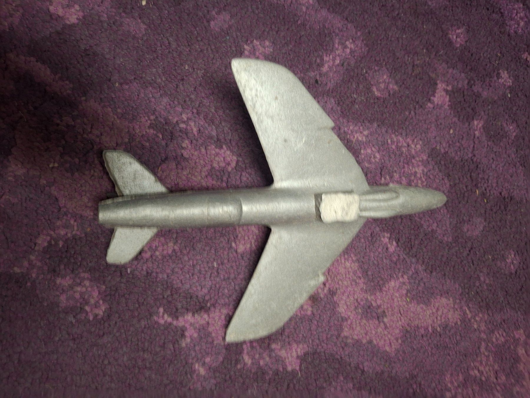 Modellbausätze & Standmodelle: Hunter Jet-Flugzeug, Metall, Vintage Deko, – Gebraucht aus Horriwil von TOKYONIGHTS 2