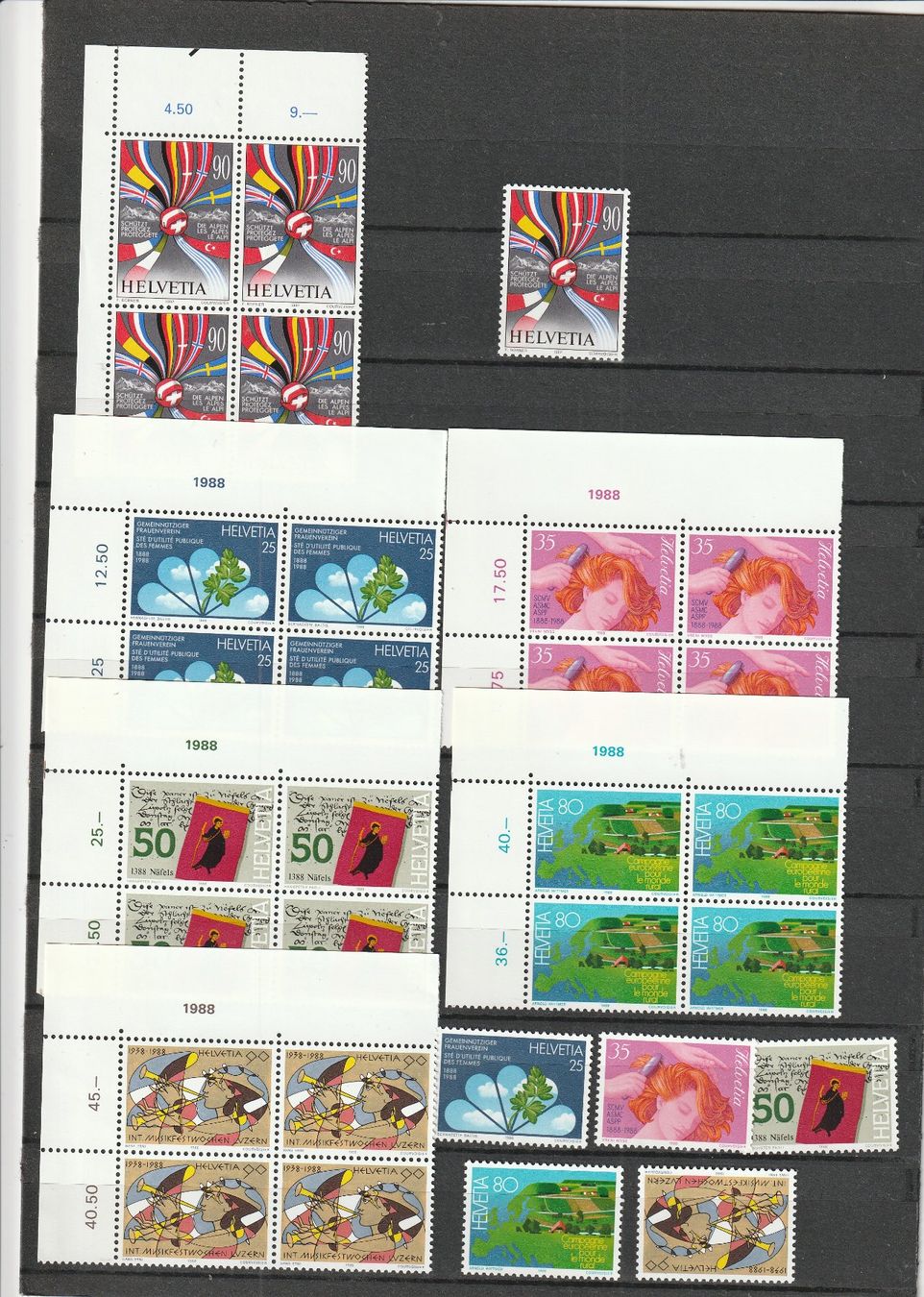 Tous les timbres: CH Frankaturware diverses – D'occasion à Rupperswil par Ema10 2