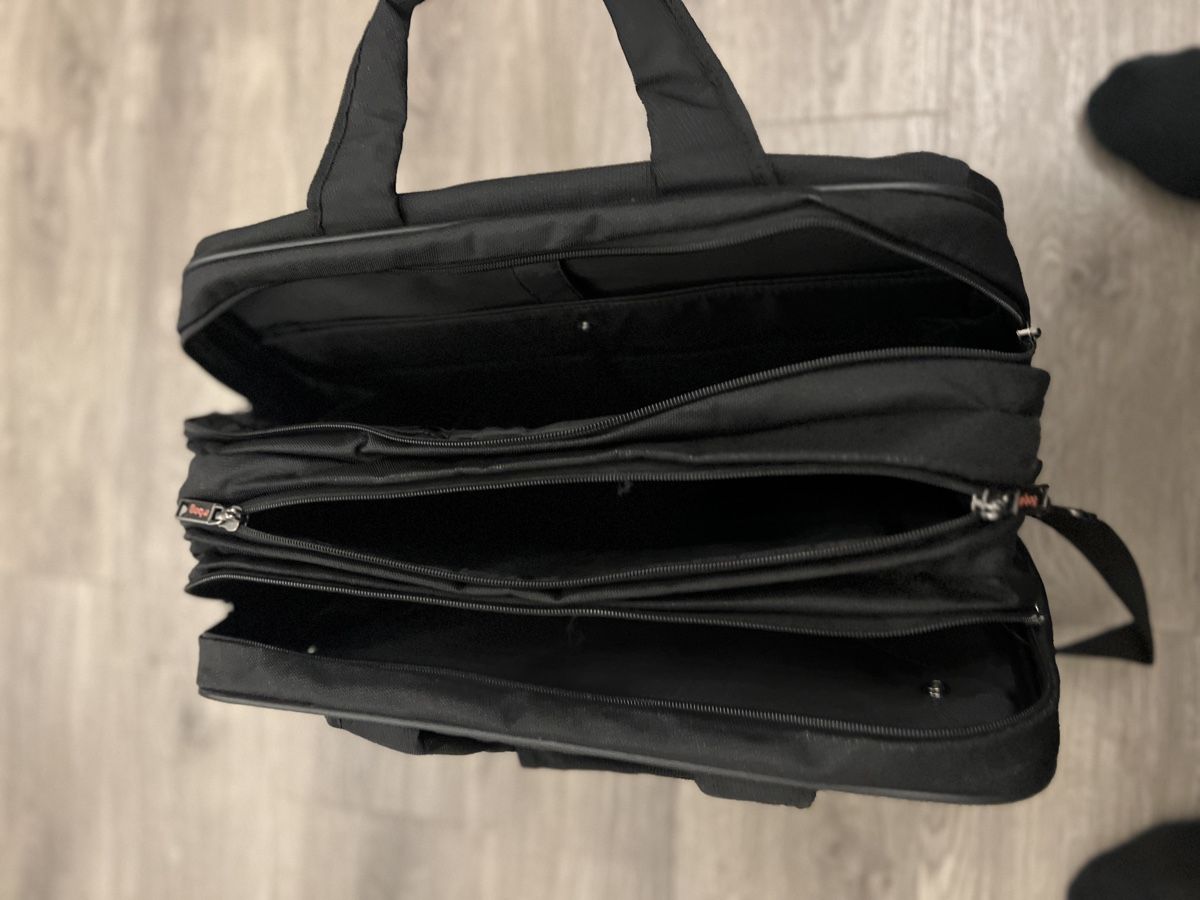 Koffer & Taschen: Geräumige schwarze Businesstasche mit vielen Fächern – Gebraucht aus Rothenburg von Calabasas99 2