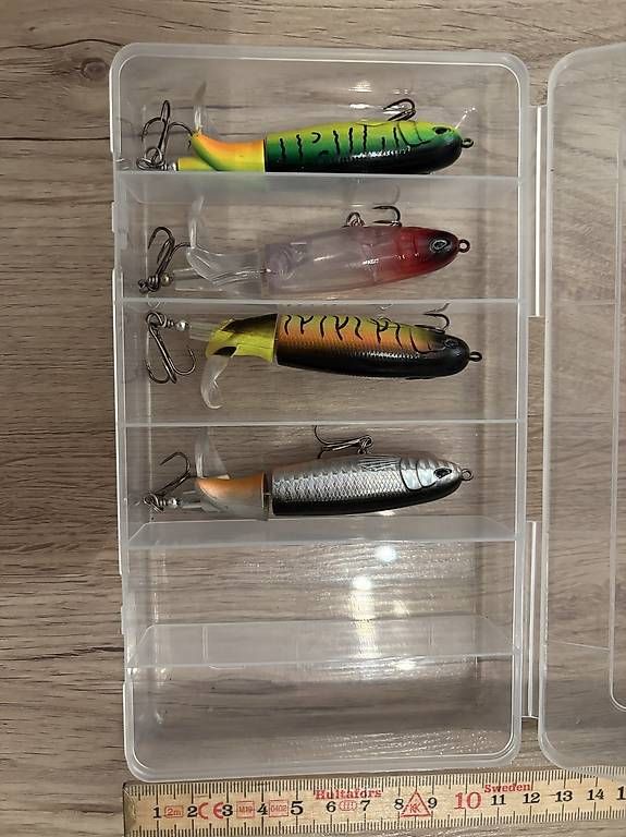 Esche: Topwater Köder Set mit Aufbewahrungsbox  – Usato da Abtwil SG venduto da fabianjaco 1