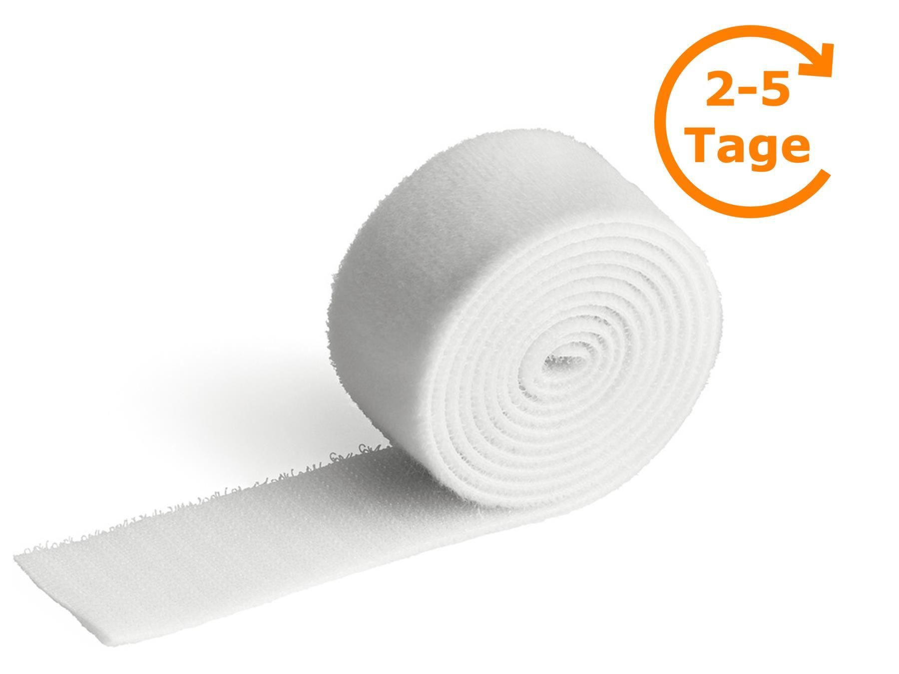 Tutti gli attrezzi: Klett-Kabelbinder, 30 mm x 1 m, weiss – Nuovo e nell'imballaggio originale da St. Gallen venduto da cointec