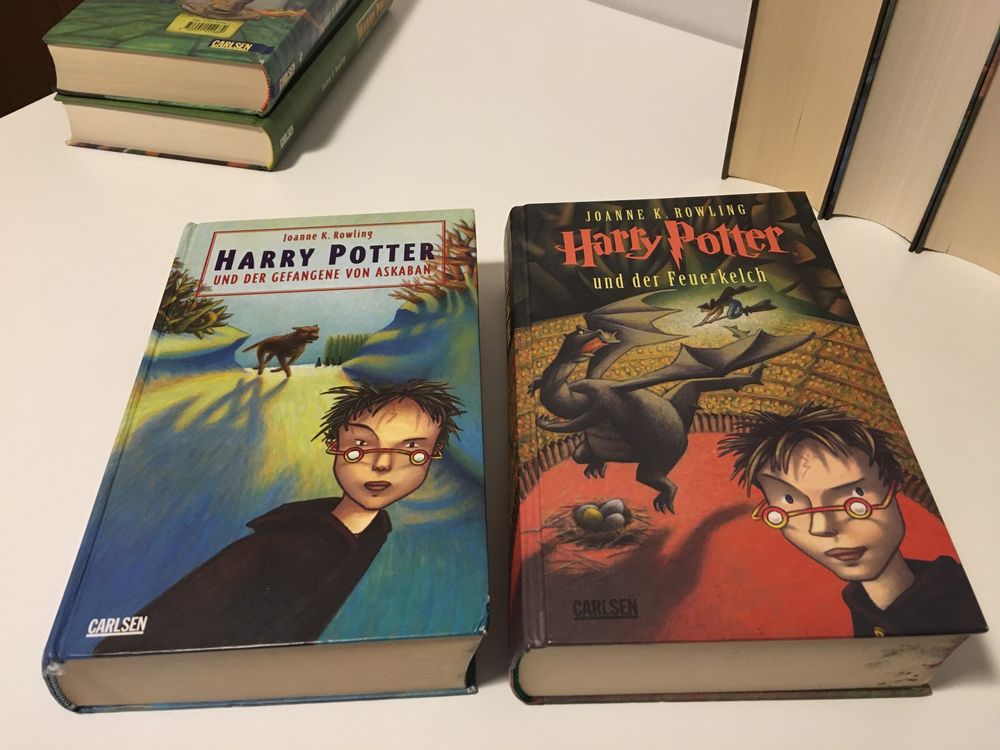Harry Potter Bücher komplett Bände 1 7 und 8. Teil Kaufen auf Ricardo