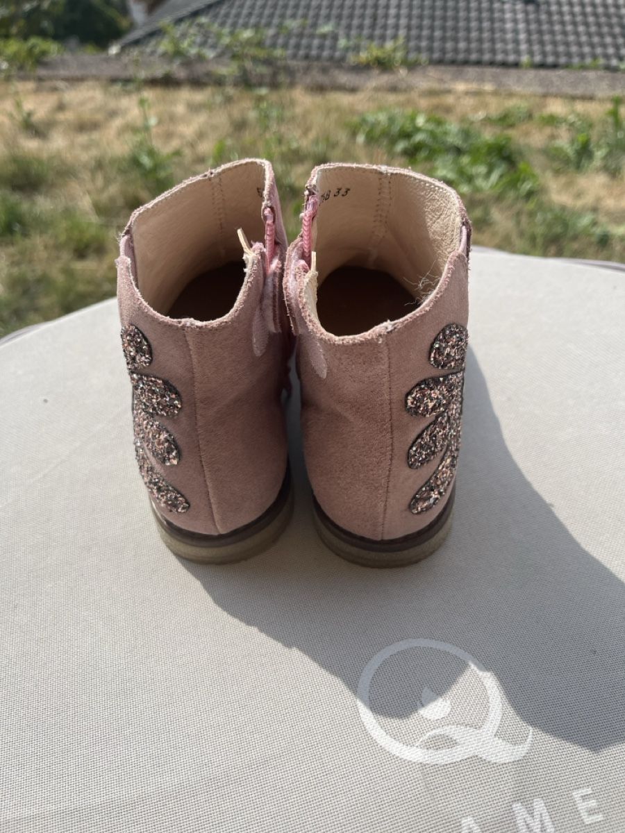 Scarpe per ragazze: Stiefeletten Rosa Gr 33  – Usato da Hünenberg venduto da jo.ur 2