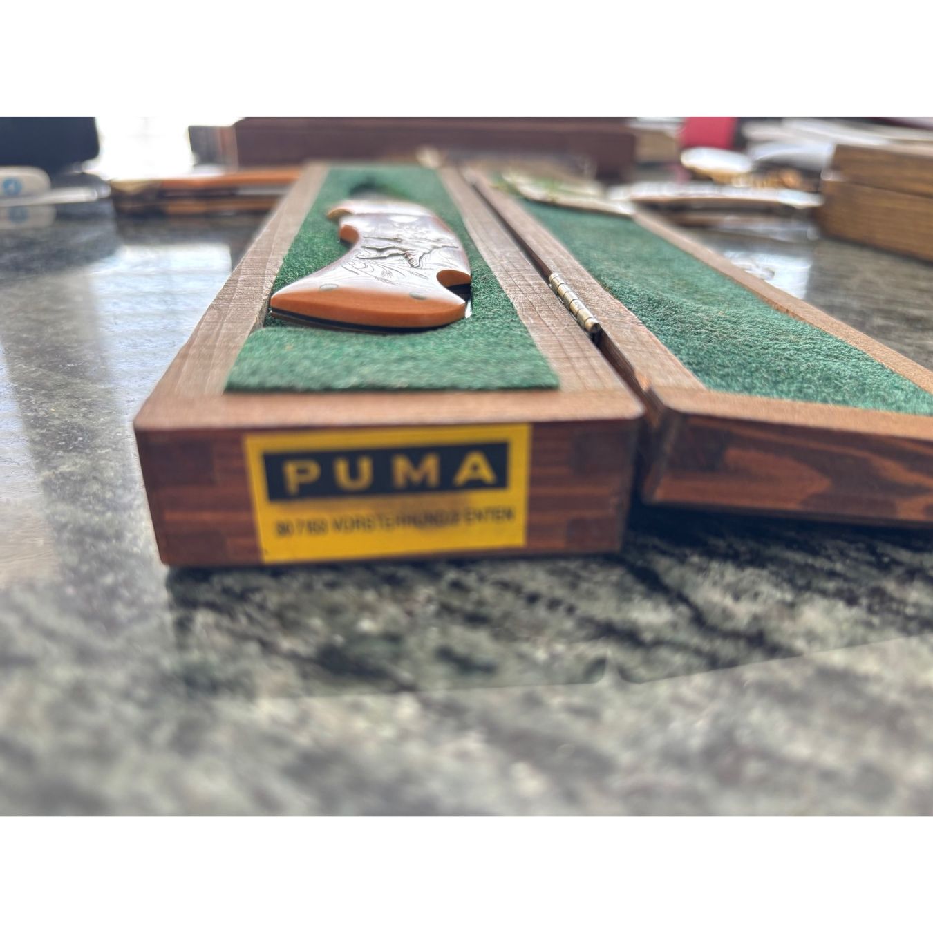 Puma Zubehör: Puma Messer 4 Star - Vorstehhund/2 Enten – Neu (gemäss Beschreibung) aus Stadel von ari_5sb6 2