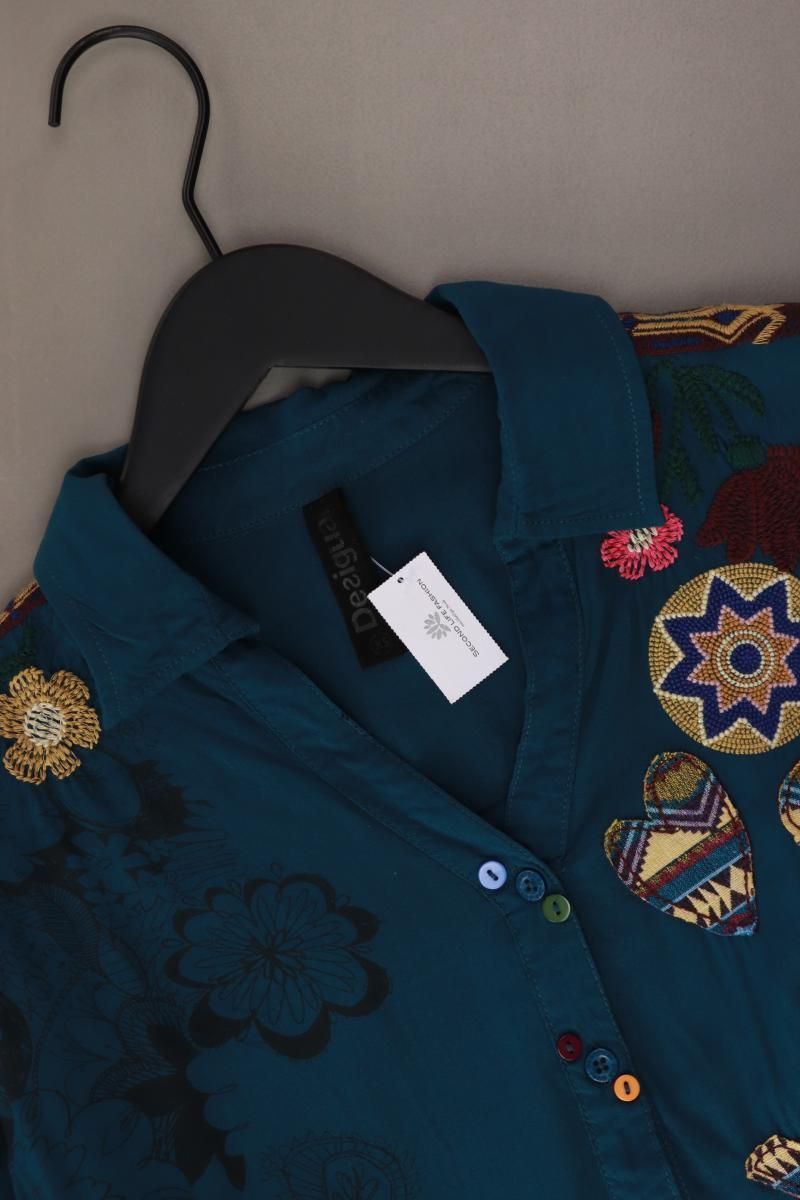 Blusen: Desigual Langarmbluse Gr. XS blau – Gebraucht aus Neustadt an der Waldnaab von SecondLifeFashion 2