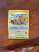 Pokemon Beach Court Stadium Karte 247/182 Trainer Gold