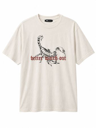 T-shirt Beige Scorpion XS