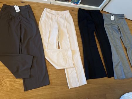 4 stk Damen Hosen Stoffhose Grösse 36 