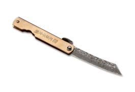 Schlussverkauf - Higonokami Hoseki Damascus Taschenmesser,