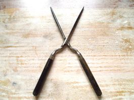 Antiker Lockenstab Lockenwickler Lockeneisen