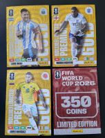 Panini coupe du monde 2026 lot de 4  cartes 