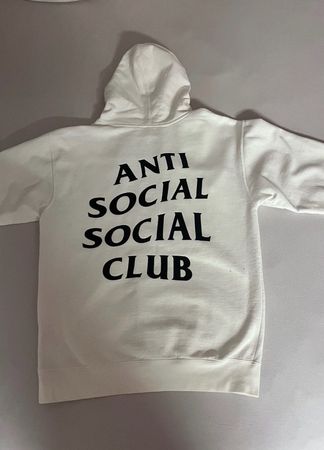 Anti Social Social Club Hoodie, Weiss🤍