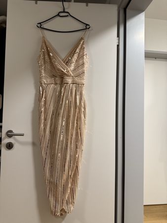 Glitzerndes Partykleid, Grösse 42