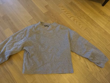 Zara Pullover grob gestrickt grau Grösse S neuwertig